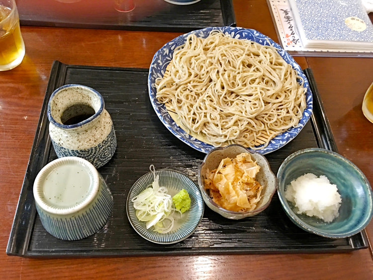 冷しゃぶぶっかけ蕎麦