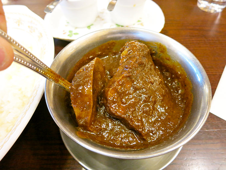 トマトのビーフタンカレー