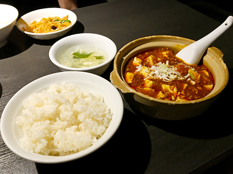 成都の麻婆豆腐