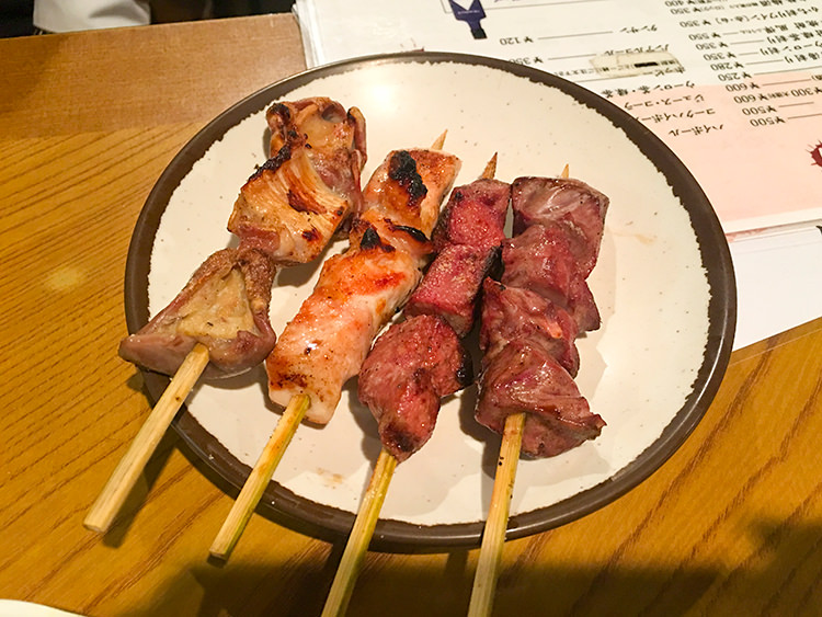 いせやの焼き鳥