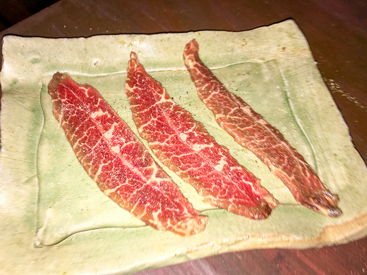 炭火焼肉 肉バル 荻窪のミスジ