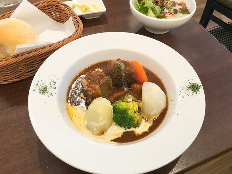 Cafe ふうらいのビーフシチュー