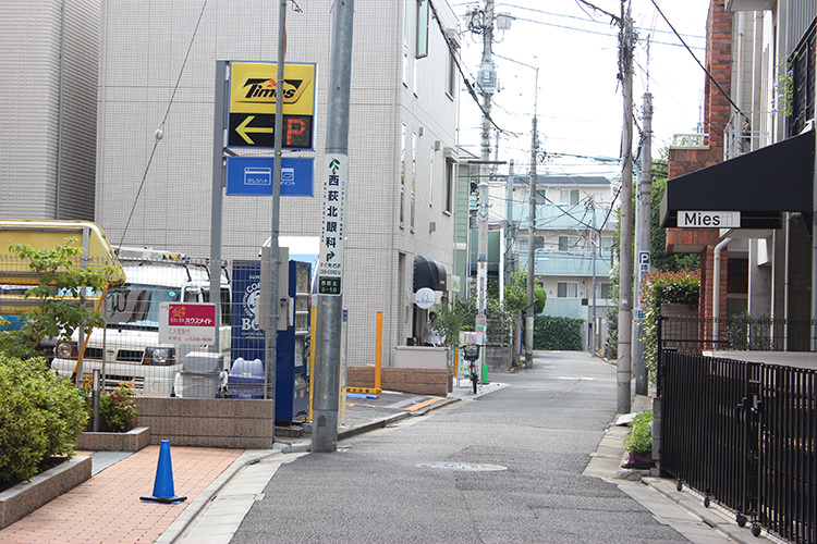 Mondo Gelatoへ向かう途中