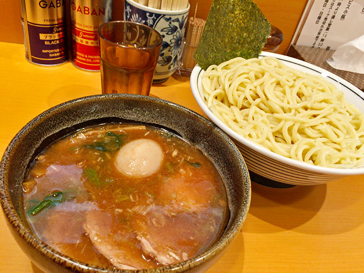 文蔵の得つけ麺中盛り