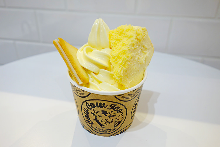 東京ミルクチーズ工場のソフトクリーム
