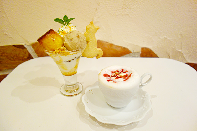 吉祥寺プティット村　てまりのおしろのカフェとデザート