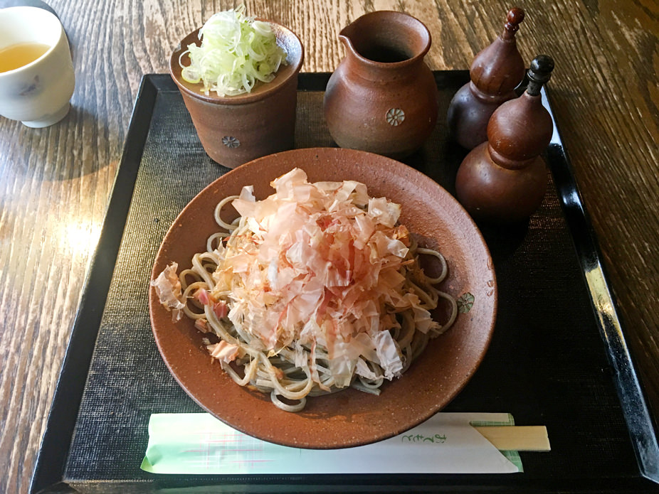 グロッケンシュピールの越前手打ちおろしそば