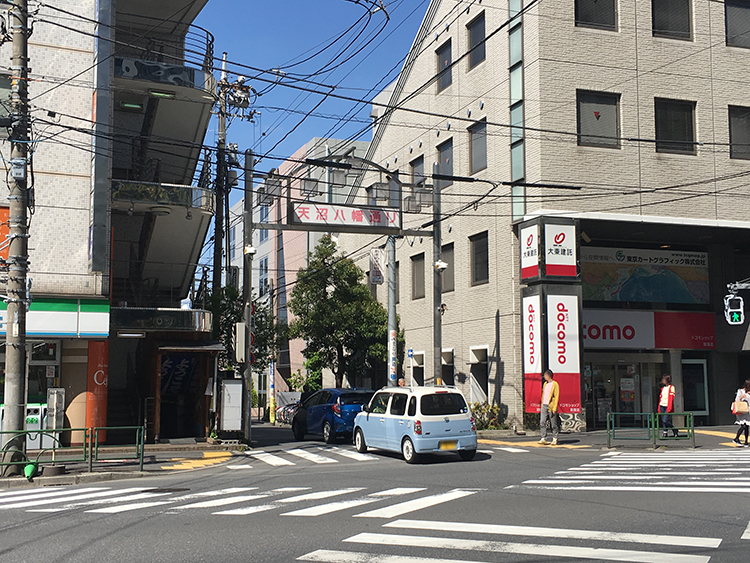 「荻窪　中華屋啓ちゃん」への道順