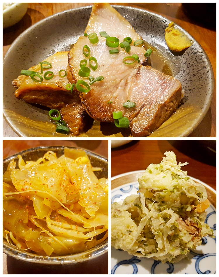 高円寺　うどん酒場　でべそのサイドメニュー