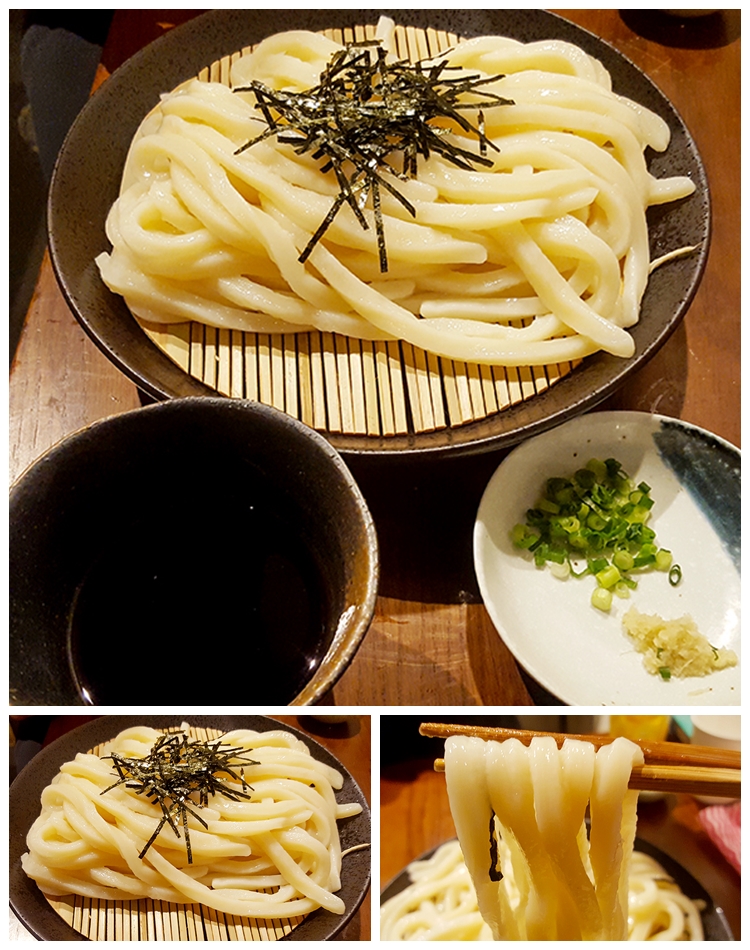 高円寺　うどん酒場　でべそのざる（並）