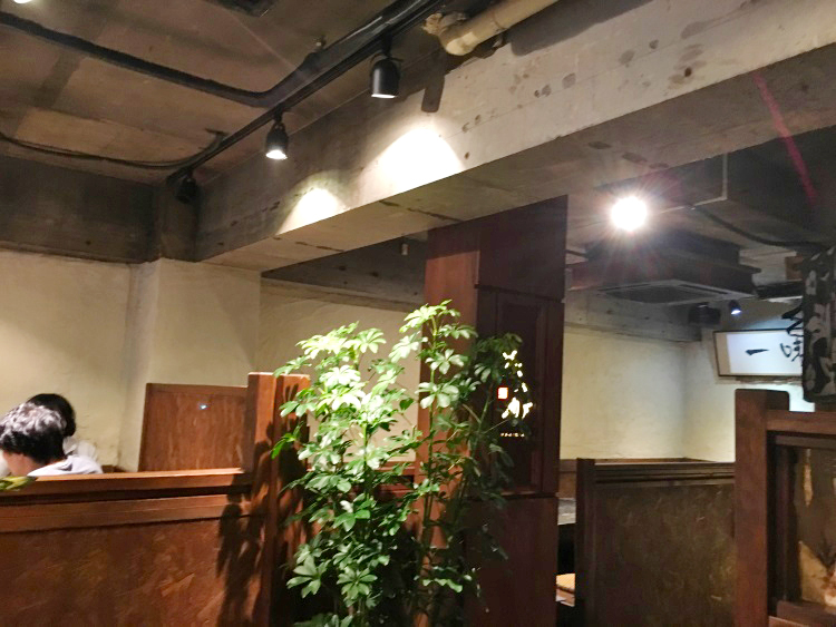 たいがの店内