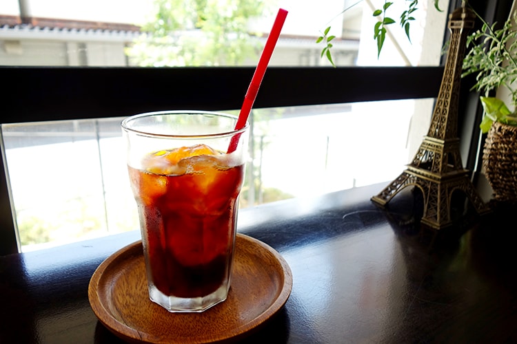 「JULES VERNE COFFEE 高円寺」のアイスコーヒー
