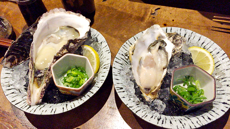 かきんちゅの生牡蠣食べ比べ