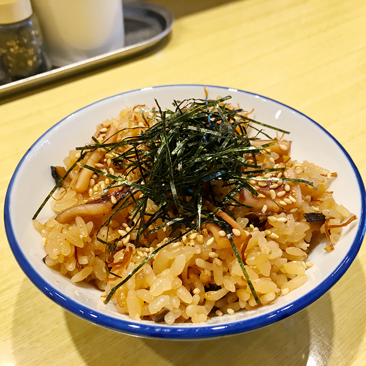 函館塩ラーメン 五稜郭のいかめし