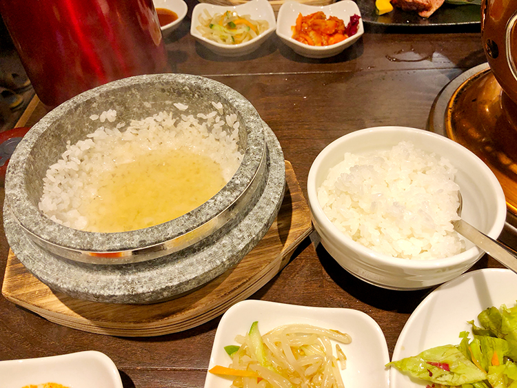 KollaBo吉祥寺店のご飯の食べ方