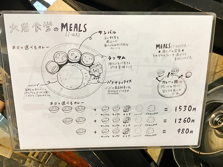 大岩食堂の選ぶカレー