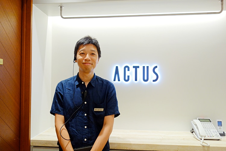 アクタス 吉祥寺店の店長の則武純平さん