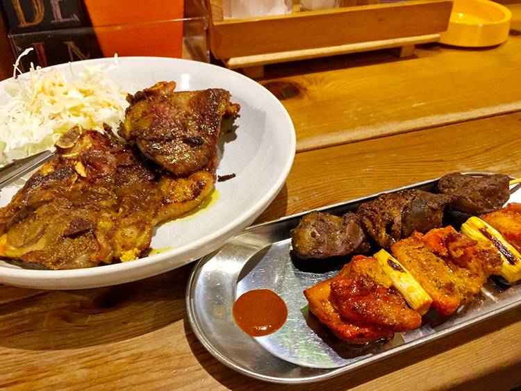 ハーブ＆スパイス居酒屋　やるきの串焼き