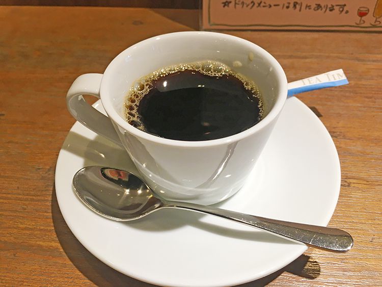 オリーブ畑の仲間たちのコーヒー