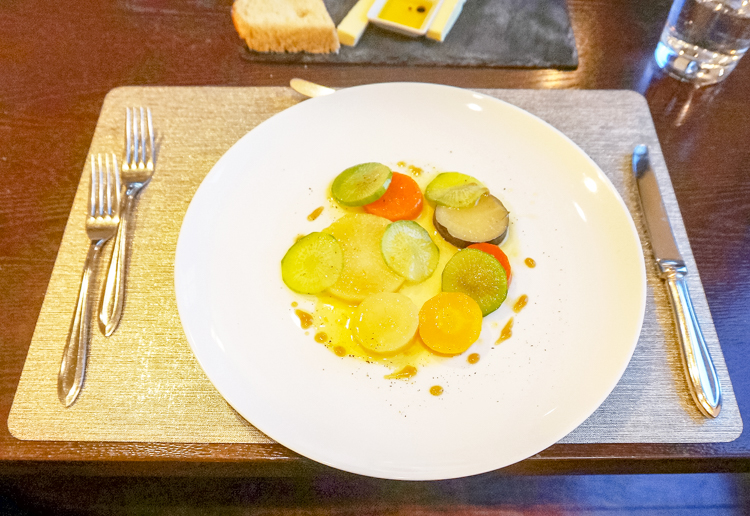 エサンスの雪野菜の蒸し煮