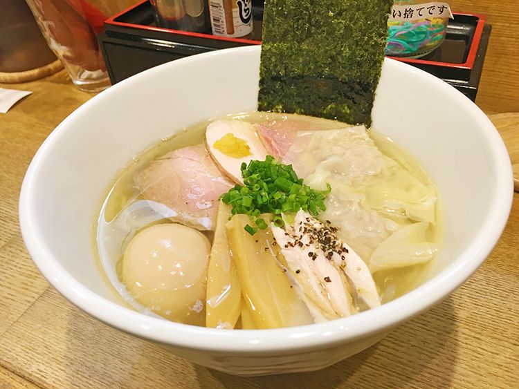 麺屋 正路の特製塩ラーメン