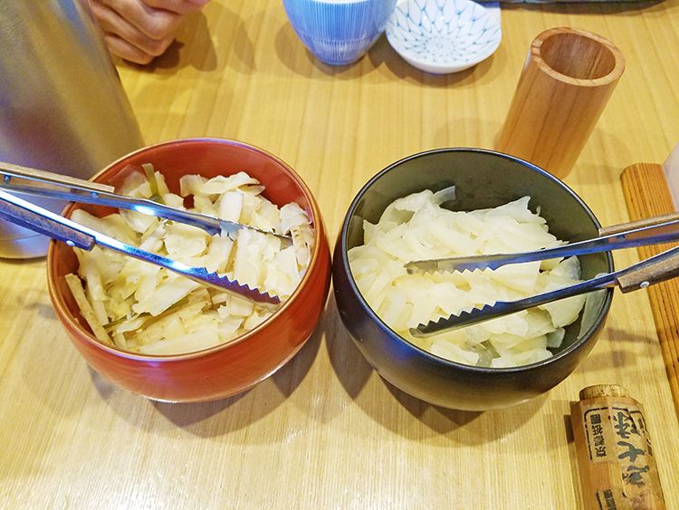 日本橋天丼　金子屋の沢庵・がりごぼう