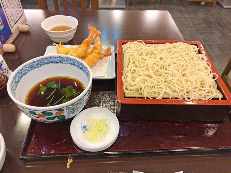 吉祥寺 砂場の天ぷらそば