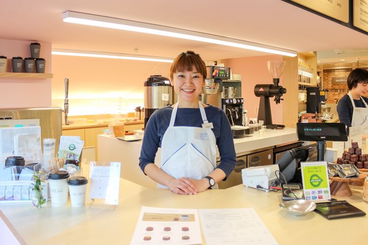 COFFEE STYLE UCCの店員小石川さん