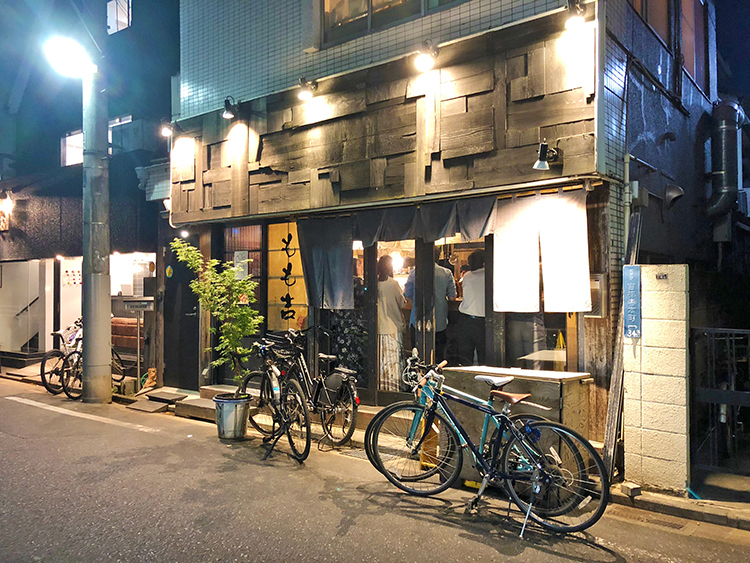 もも吉の店頭