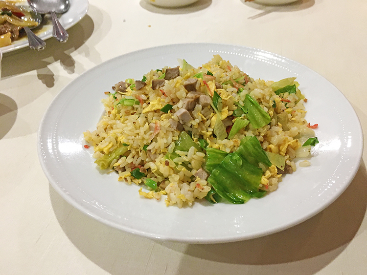 潮州のチャーシューと桜海老の贅沢炒飯