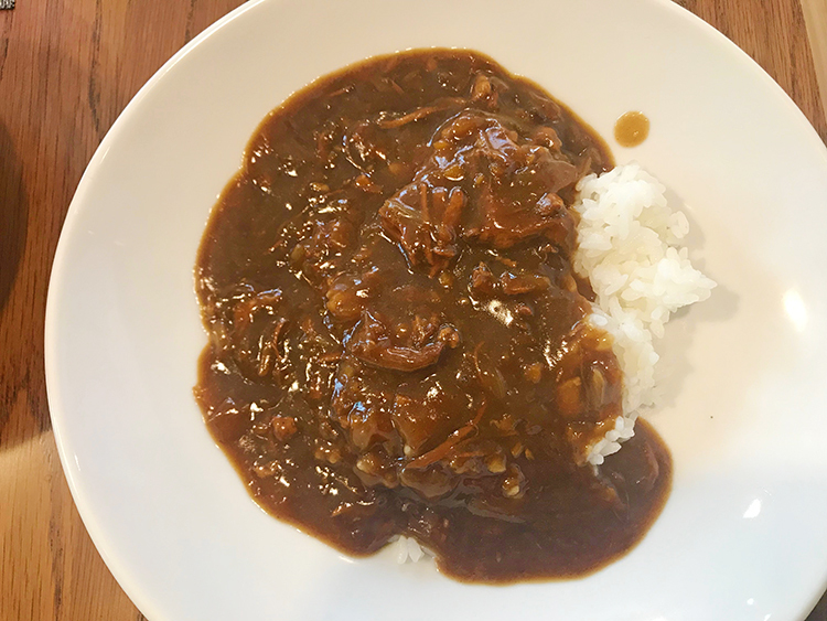 cafe &amp; bar Quartetのカレー