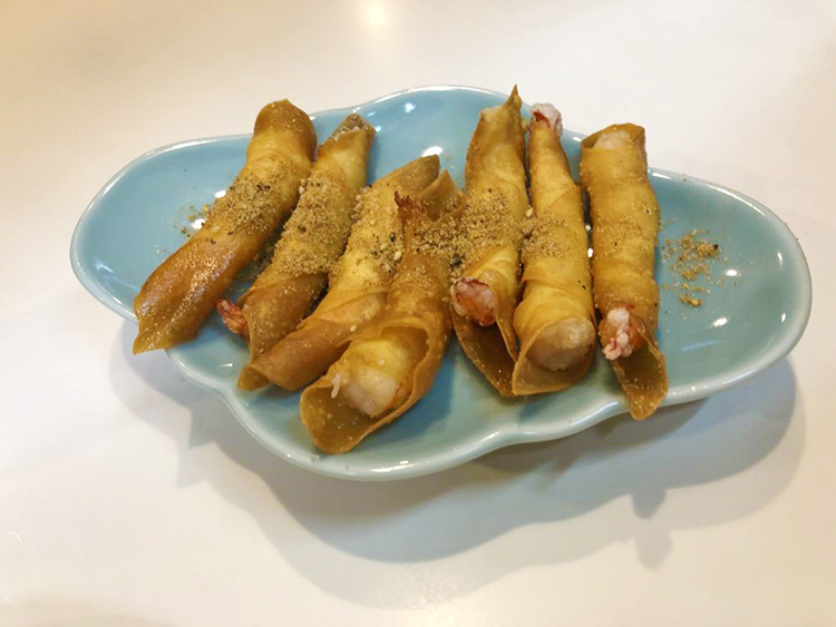 ミッキー飯店の海老のパリプリ揚げ