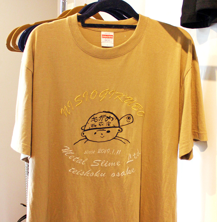 西荻もがめ食堂のTシャツ