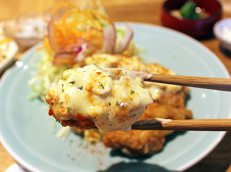 西荻もがめ食堂のチキン南蛮3