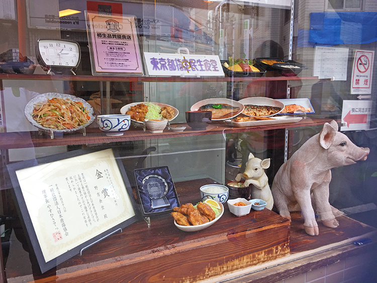 野方食堂の外観の様子