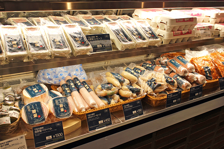Bistro 1048で販売しているソーセージ