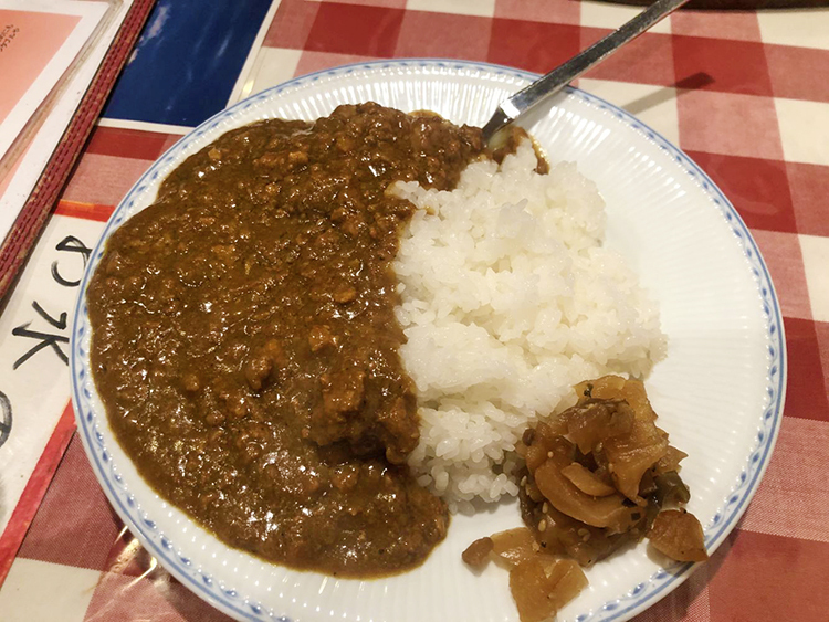 キッチンドナルドのカレー