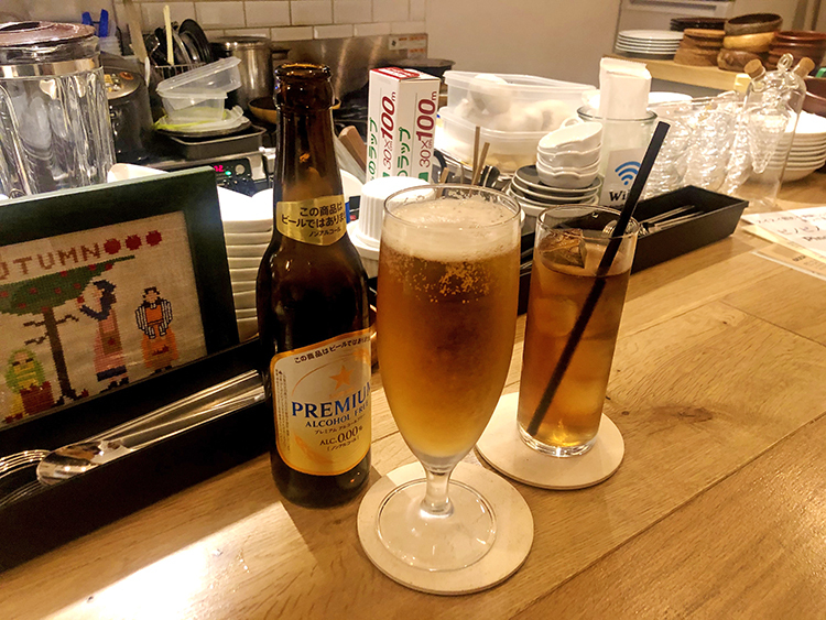 dining bar KANAのビール