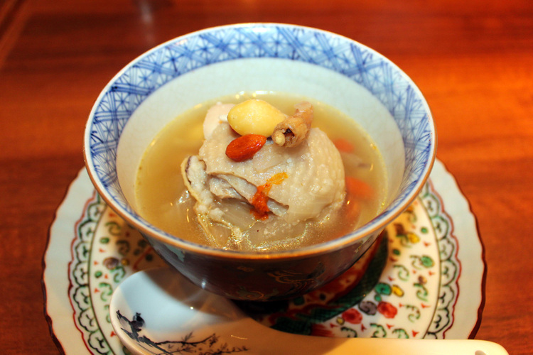 中国料理 仙ノ孫のコラーゲンスープ