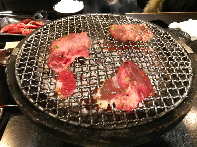 祥山亭の焼肉