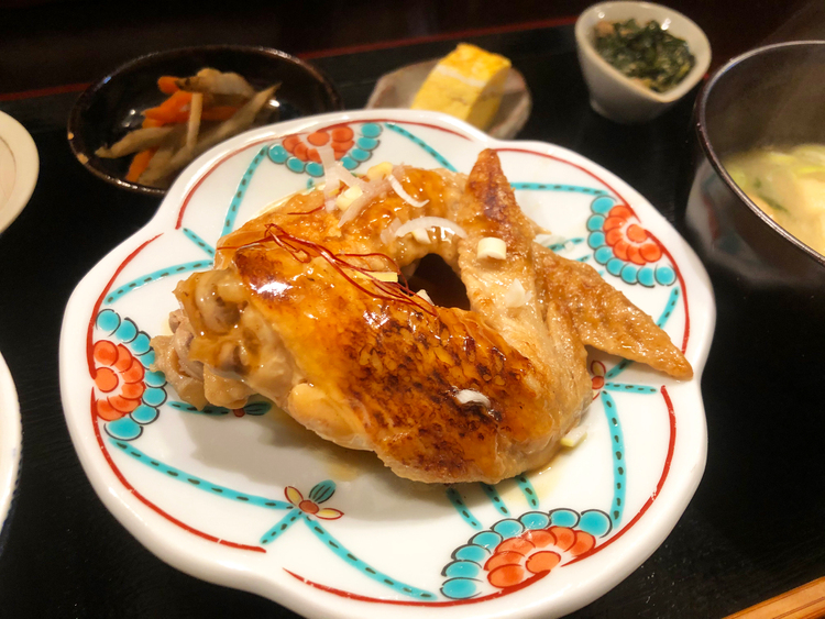 瓜坊の定食屋さん＆お惣菜 お弁当の手羽先の甘辛煮定食