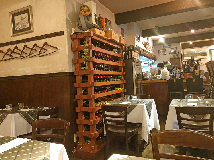 イル・フォルネッロの店内