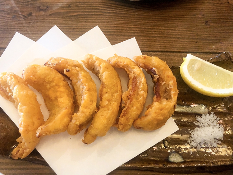 大島屋のふぐのからあげ定食