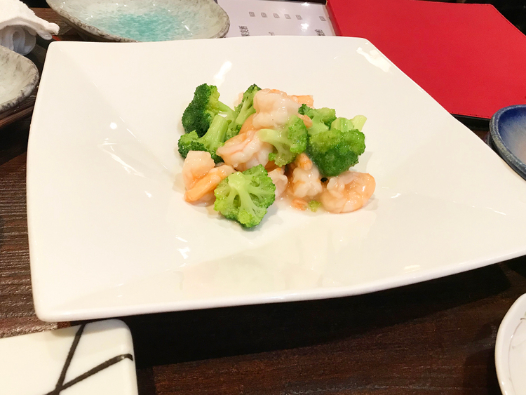 中國名菜 孫（そん）のエビと旬の野菜薄塩炒め