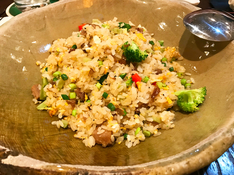 中國名菜 孫（そん）の合鴨と野菜の黒胡椒炒飯