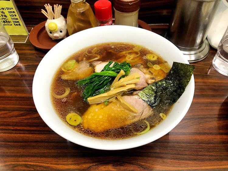 天王の生姜醤油ラーメン