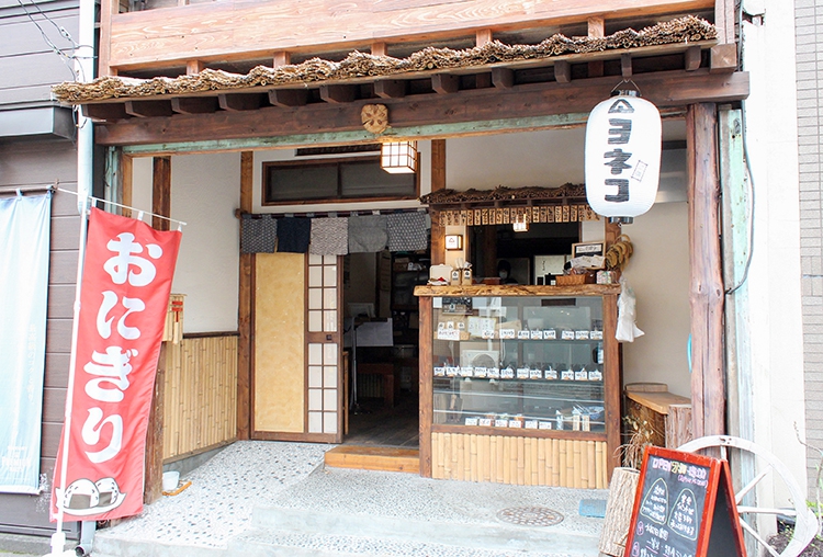 おにぎりヨネコの店頭