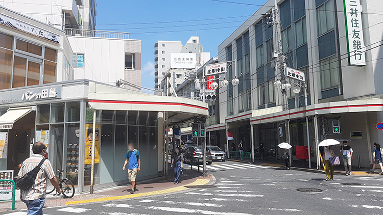にしおぎ北銀座街