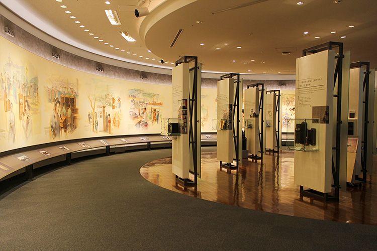 NTT技術史料館の地下1階