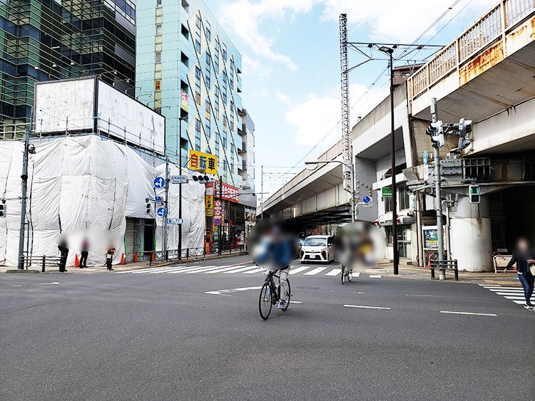 プレミエ レタージュへの行き道